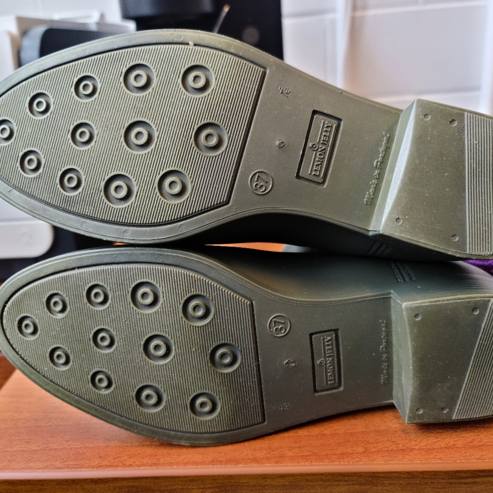 Lemon Jelly Splash Military Booties - Picture 4 of 4